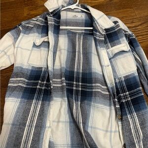 Women’s Blue Plaid Jacket